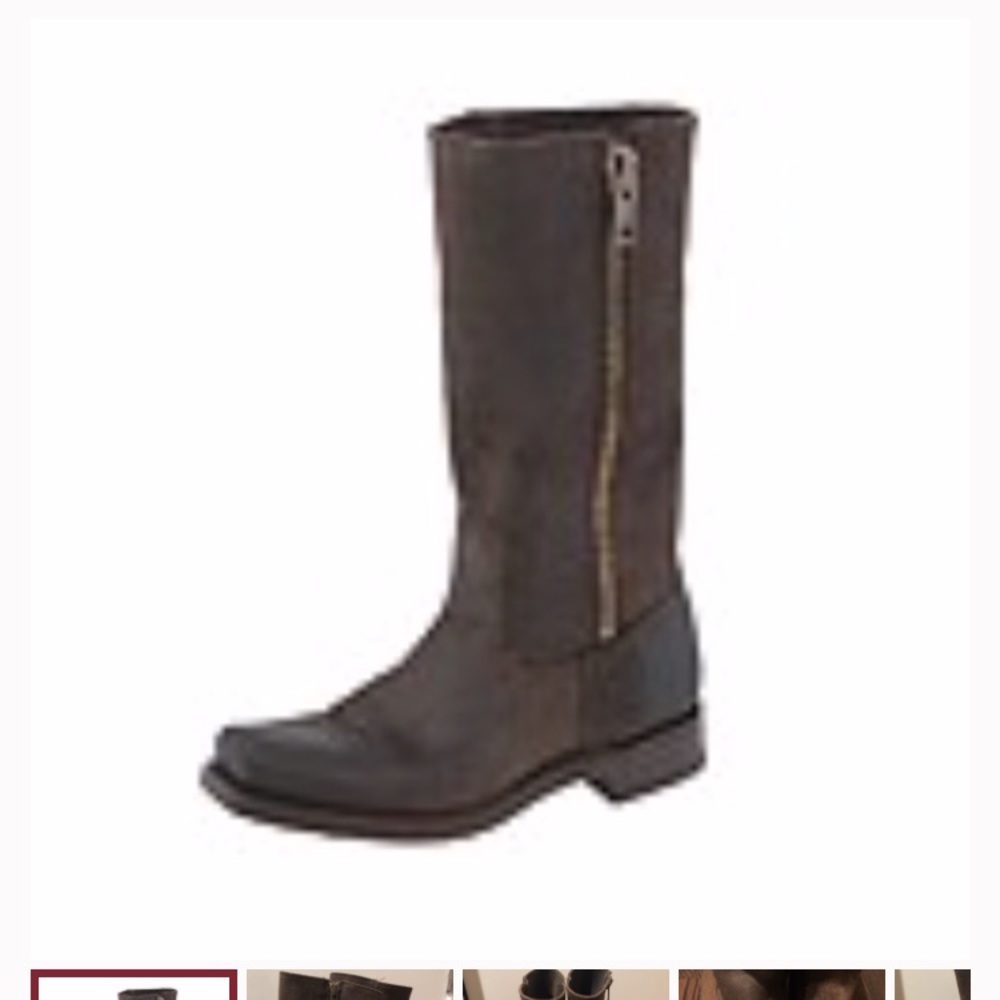 Heath Frye outside zip up boot size 8.5